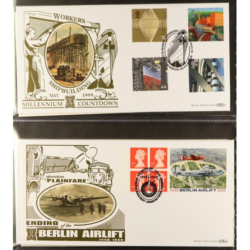 1737 - BENHAM GOLD COVERS 1987-2004 collection in five albums. Very fine. (approx 240 covers) Lot 1737 [a]