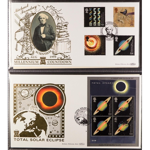 1737 - BENHAM GOLD COVERS 1987-2004 collection in five albums. Very fine. (approx 240 covers) Lot 1737 [a]