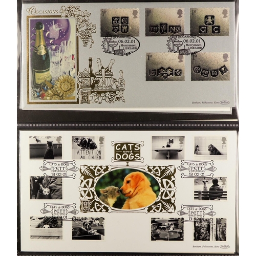 1737 - BENHAM GOLD COVERS 1987-2004 collection in five albums. Very fine. (approx 240 covers) Lot 1737 [a]