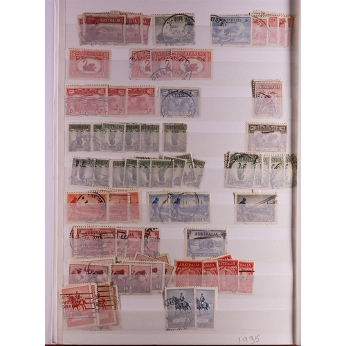 100 - WORLD COLLECTION/ACCUMULATION IN 130 STOCKBOOKS 1850's-2000's mostly used stamps sorted by countries... 