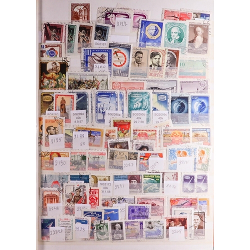 100 - WORLD COLLECTION/ACCUMULATION IN 130 STOCKBOOKS 1850's-2000's mostly used stamps sorted by countries... 