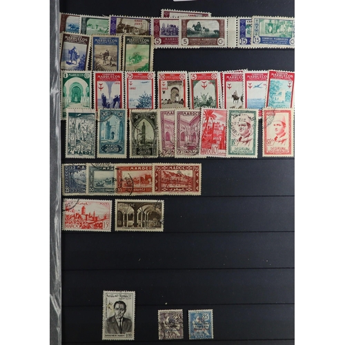 100 - WORLD COLLECTION/ACCUMULATION IN 130 STOCKBOOKS 1850's-2000's mostly used stamps sorted by countries... 