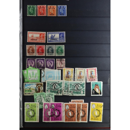 100 - WORLD COLLECTION/ACCUMULATION IN 130 STOCKBOOKS 1850's-2000's mostly used stamps sorted by countries... 