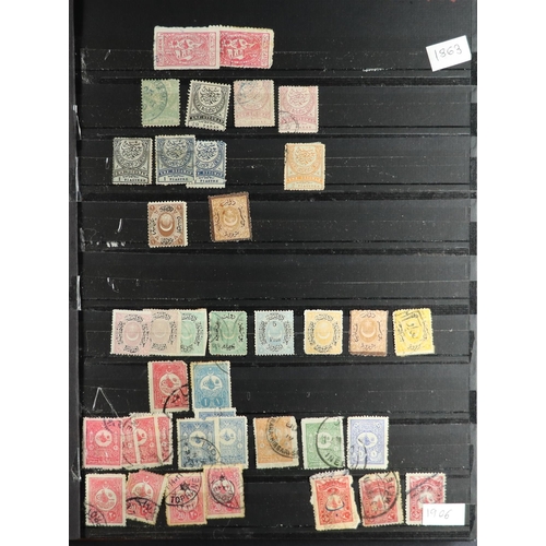 100 - WORLD COLLECTION/ACCUMULATION IN 130 STOCKBOOKS 1850's-2000's mostly used stamps sorted by countries... 