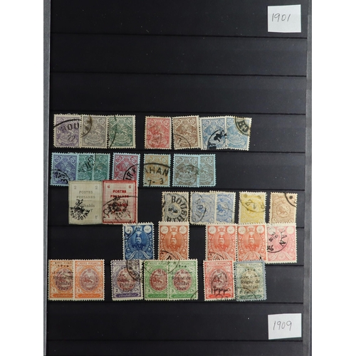 100 - WORLD COLLECTION/ACCUMULATION IN 130 STOCKBOOKS 1850's-2000's mostly used stamps sorted by countries... 