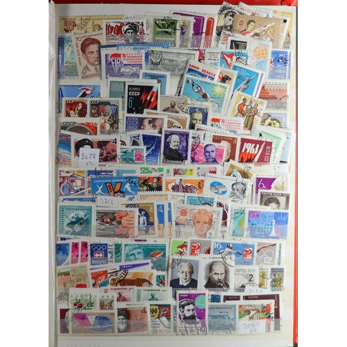 100 - WORLD COLLECTION/ACCUMULATION IN 130 STOCKBOOKS 1850's-2000's mostly used stamps sorted by countries... 