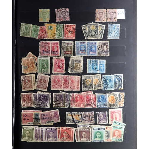 100 - WORLD COLLECTION/ACCUMULATION IN 130 STOCKBOOKS 1850's-2000's mostly used stamps sorted by countries... 