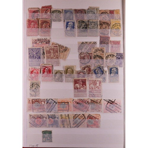 100 - WORLD COLLECTION/ACCUMULATION IN 130 STOCKBOOKS 1850's-2000's mostly used stamps sorted by countries... 