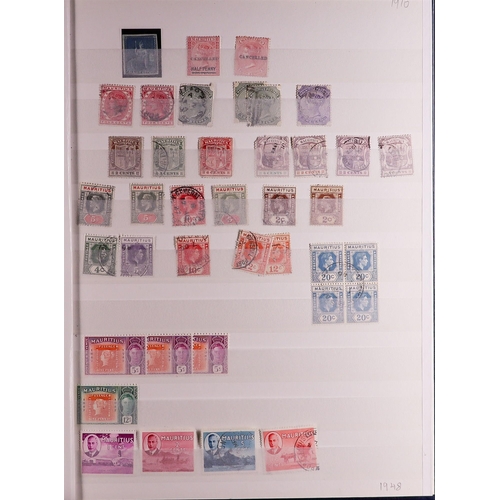 100 - WORLD COLLECTION/ACCUMULATION IN 130 STOCKBOOKS 1850's-2000's mostly used stamps sorted by countries... 