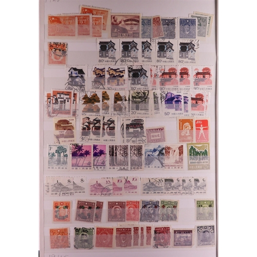 100 - WORLD COLLECTION/ACCUMULATION IN 130 STOCKBOOKS 1850's-2000's mostly used stamps sorted by countries... 