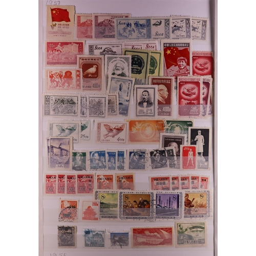 100 - WORLD COLLECTION/ACCUMULATION IN 130 STOCKBOOKS 1850's-2000's mostly used stamps sorted by countries... 