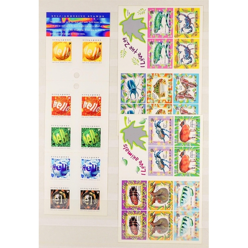 1015 - SINGAPORE 1993 - 2002 COLLECTION. of never hinged mint chiefly sets, miniature sheets incl self adhe... 