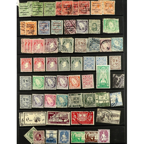 108 - BRITISH COMMONWEALTH Mostly 19th Century to 1950's mint & used stamps on stock pages in two binders,... 