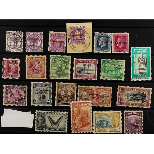 108 - BRITISH COMMONWEALTH Mostly 19th Century to 1950's mint & used stamps on stock pages in two binders,... 