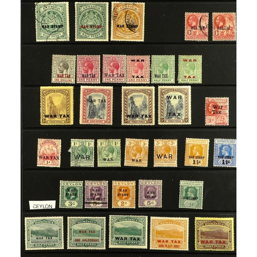 108 - BRITISH COMMONWEALTH Mostly 19th Century to 1950's mint & used stamps on stock pages in two binders,... 