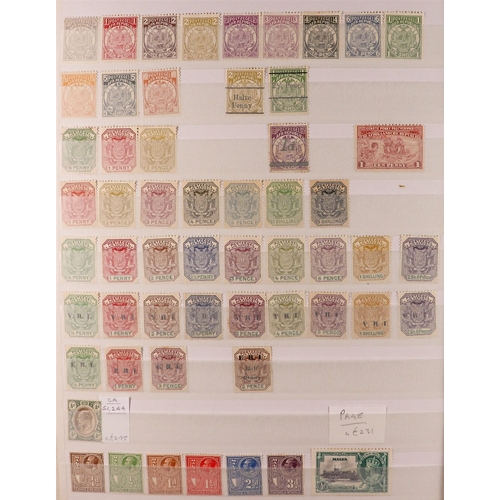 111 - BRITISH COMMONWEALTH QV TO KGV mint ranges in stockbook, some mixed condition, stc £3,400+ (600+ sta... 