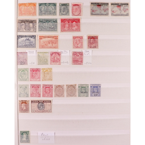 111 - BRITISH COMMONWEALTH QV TO KGV mint ranges in stockbook, some mixed condition, stc £3,400+ (600+ sta... 