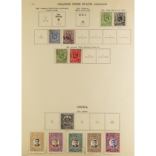 112 - COLLECTOR'S ESTATE IN FIVE CARTONS World mint & used stamps in albums, stockbooks & on pages, includ... 