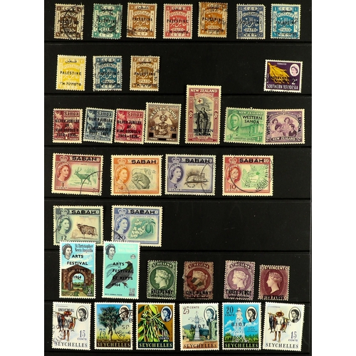 117 - WORLD ACCUMULATION in two cartons, includes Great Britain 1d reds imperf & perf, 1934 Seahorses set ... 