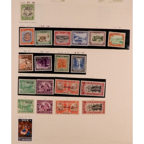 118 - WORLD COLLECTION 1840-1980's mint (some later issues are never hinged) & used stamps in seven albums... 