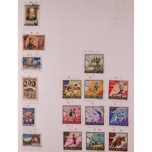 118 - WORLD COLLECTION 1840-1980's mint (some later issues are never hinged) & used stamps in seven albums... 