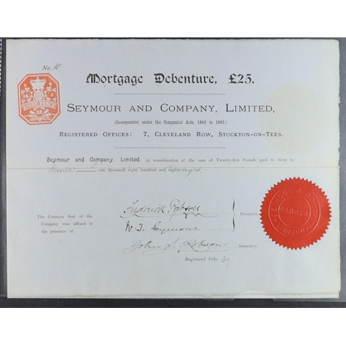 1197 - GREAT BRITAIN EMBOSSED REVENUES chiefly 1880's - 1960's documents with a wide range (nearly all diff... 