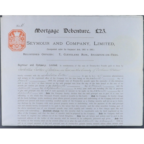 1197 - GREAT BRITAIN EMBOSSED REVENUES chiefly 1880's - 1960's documents with a wide range (nearly all diff... 