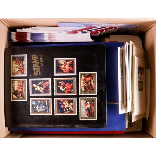 1201 - GREAT BRITAIN 1840-2000's ACCUMULATION in box, includes 1840 1d Penny Black (3 margins), surface-pri... 