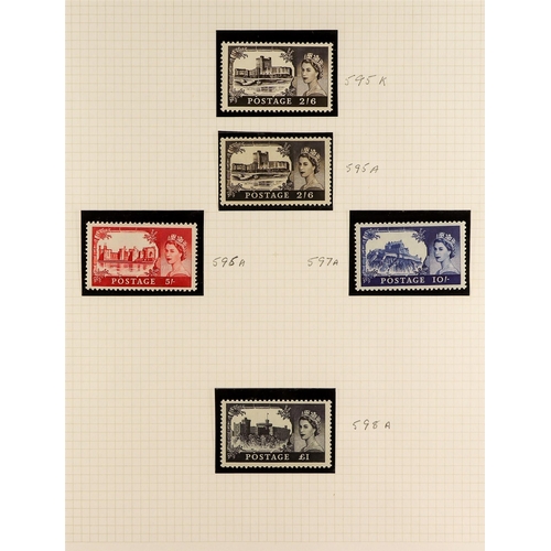 1202 - GREAT BRITAIN 1924-1982 MINT COLLECTION in hingeless mounts in two albums, later issues are never hi... 