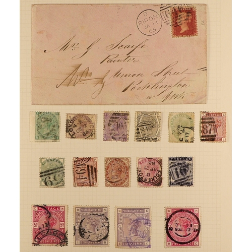 1204 - GREAT BRITAIN 1841-1967 COLLECTION in album, mint & used, includes 1883-84 to 5s (x2) used, 1887 Jub... 