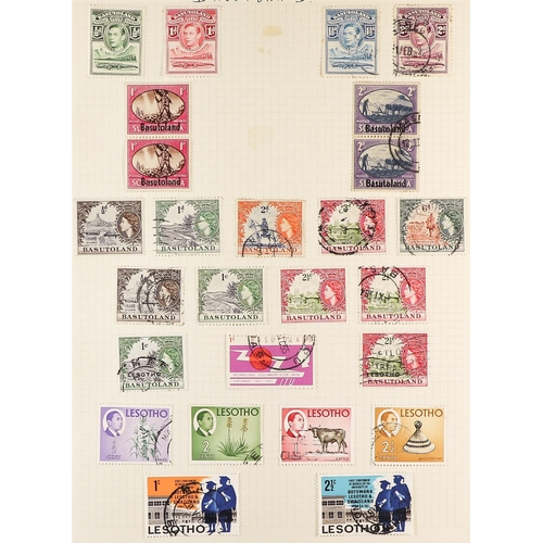 122 - BRITISH COMMONWEALTH All periods mint & used accumulation in twelve albums & stockbooks in box incl ... 