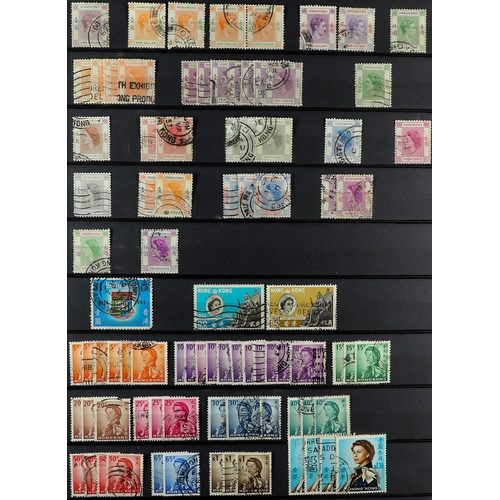 122 - BRITISH COMMONWEALTH All periods mint & used accumulation in twelve albums & stockbooks in box incl ... 