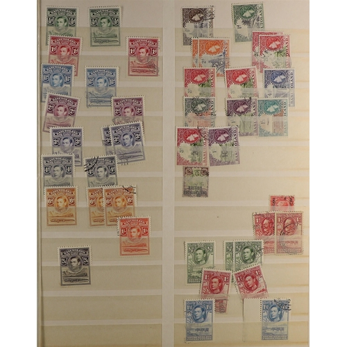 122 - BRITISH COMMONWEALTH All periods mint & used accumulation in twelve albums & stockbooks in box incl ... 