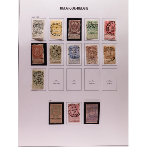 123 - COLLECTIONS IN DAVO ALBUMS 19th Century to 1990's mint (mostly never hinged) and used stamps in 24 e... 