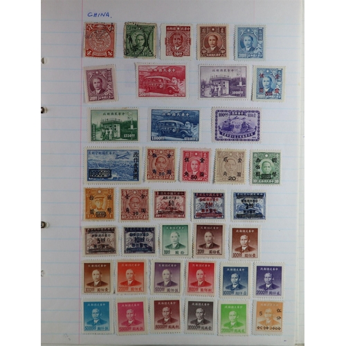 124 - COMMONWEALTH, GB, CHINA, ETC. A carton of chiefly albums and binders, includes a mostly fine mint co... 