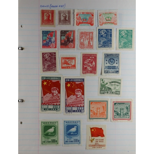 124 - COMMONWEALTH, GB, CHINA, ETC. A carton of chiefly albums and binders, includes a mostly fine mint co... 