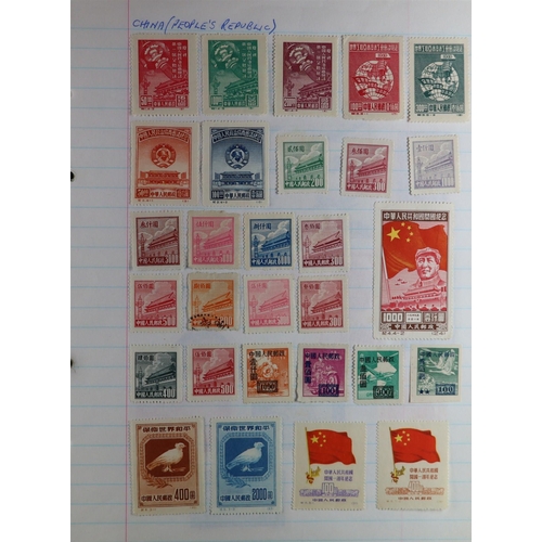 124 - COMMONWEALTH, GB, CHINA, ETC. A carton of chiefly albums and binders, includes a mostly fine mint co... 