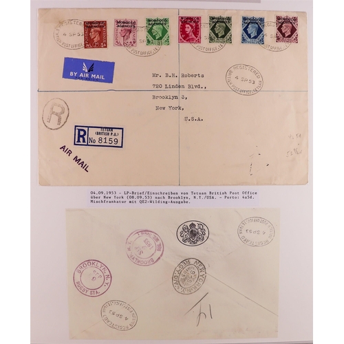 125 - COMMONWEALTH - OVERPRINTS ON GREAT BRITAIN interesting collection of KGVI period mint stamps & cover... 