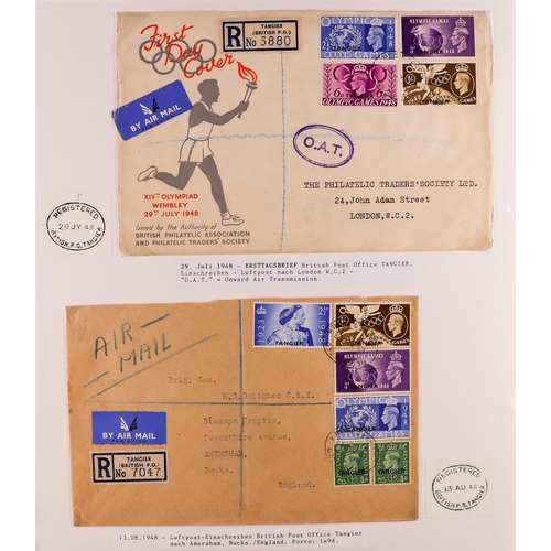 125 - COMMONWEALTH - OVERPRINTS ON GREAT BRITAIN interesting collection of KGVI period mint stamps & cover... 