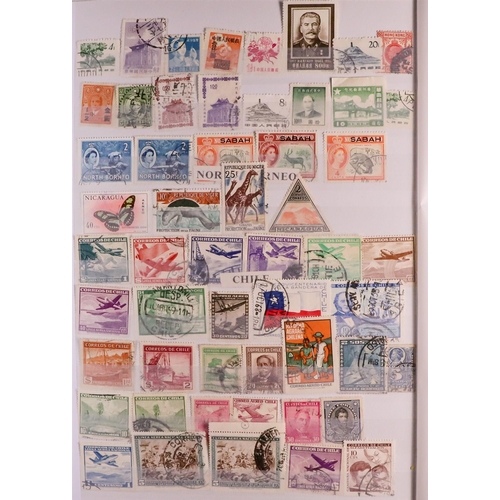 133 - WORLD ACCUMULATION 1840-2000's mint (some never hinged) & used stamps in 25 albums & stockbooks, inc... 