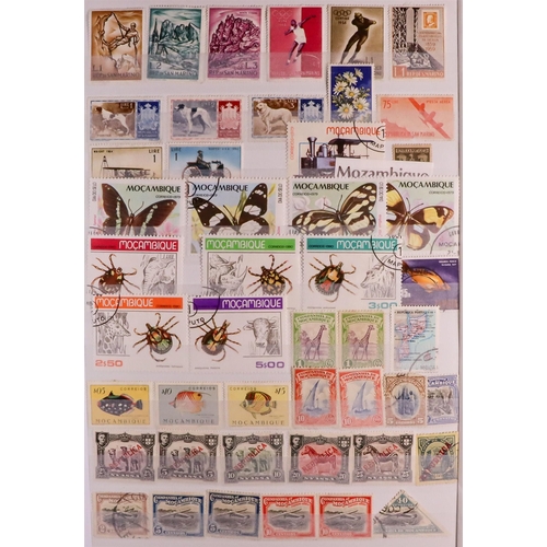 133 - WORLD ACCUMULATION 1840-2000's mint (some never hinged) & used stamps in 25 albums & stockbooks, inc... 