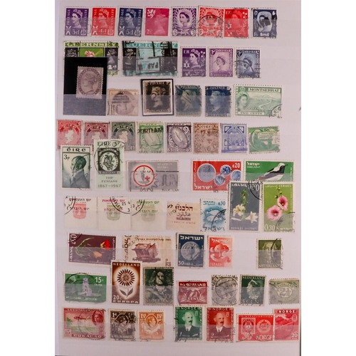 133 - WORLD ACCUMULATION 1840-2000's mint (some never hinged) & used stamps in 25 albums & stockbooks, inc... 