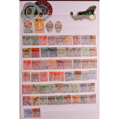 133 - WORLD ACCUMULATION 1840-2000's mint (some never hinged) & used stamps in 25 albums & stockbooks, inc... 