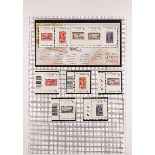 134 - 'STAMPS ON STAMPS' TOPICAL COLLECTION of 1400+ chiefly never hinged mint stamps & 200+ miniature she... 