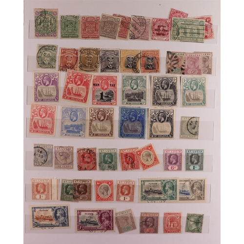 138 - BRITISH COMMONWEALTH Late 19th Century to 1950's mint & used stamps in stockbook, includes Australia... 