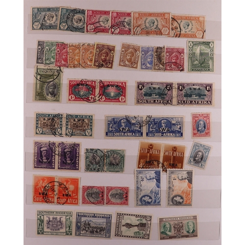 138 - BRITISH COMMONWEALTH Late 19th Century to 1950's mint & used stamps in stockbook, includes Australia... 