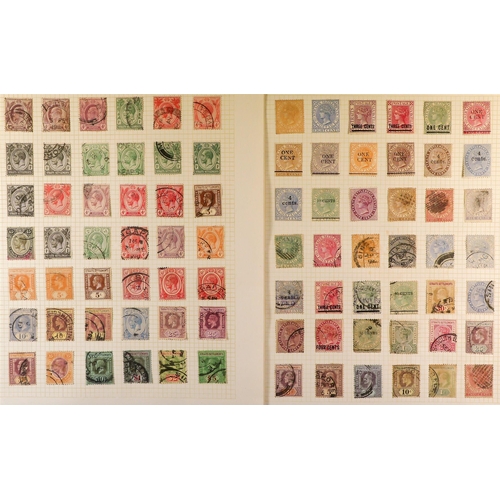 139 - BRITISH COMMONWEALTH 19th Century to 1930's mint & used stamps on pages, includes Iraq 1932 surcharg... 