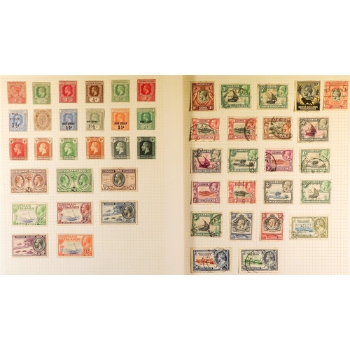 139 - BRITISH COMMONWEALTH 19th Century to 1930's mint & used stamps on pages, includes Iraq 1932 surcharg... 