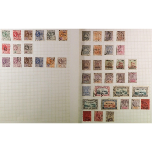 139 - BRITISH COMMONWEALTH 19th Century to 1930's mint & used stamps on pages, includes Iraq 1932 surcharg... 