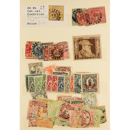 146 - WORLD ACCUMULATION 19th Century to 1990's mint & used stamps in thirty six stockbooks & albums, incl... 